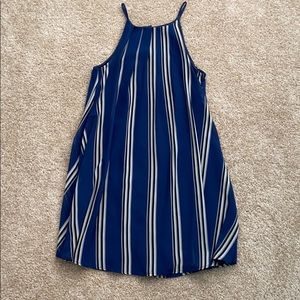 NAVY STRIPE DRESS